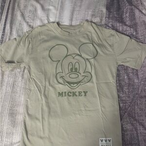 Oversized Mouse Kids T-Shirt - Green size 6/7
